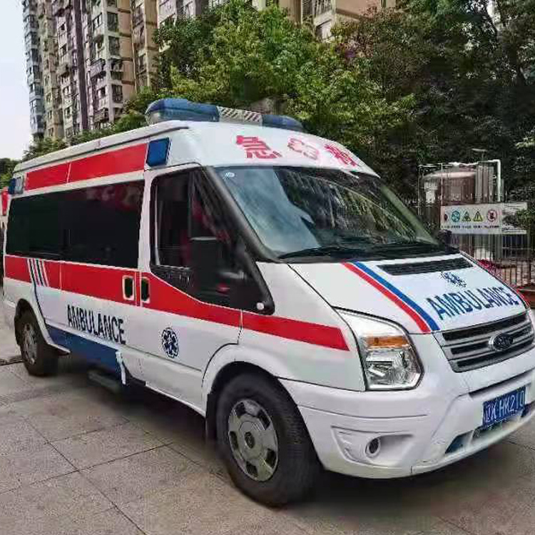兴宁长途救护车护送病人返乡